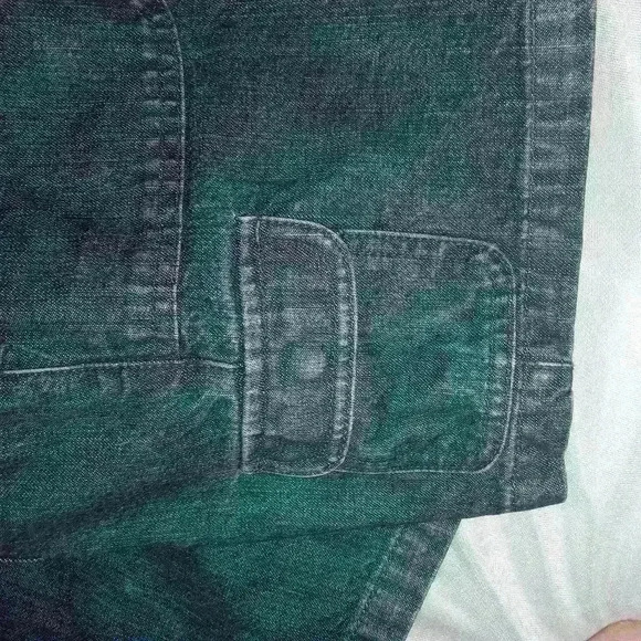 Women's Cabela Casual Jean Shorts With Extra Pockets Made in Macau Size 8 - Picture 7 of 10